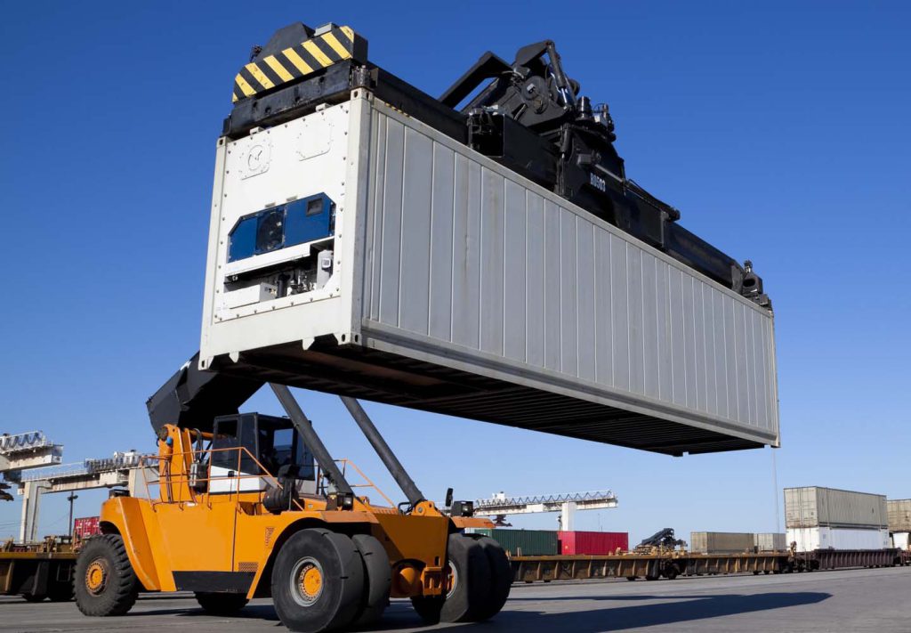 Refrigerated container delivery